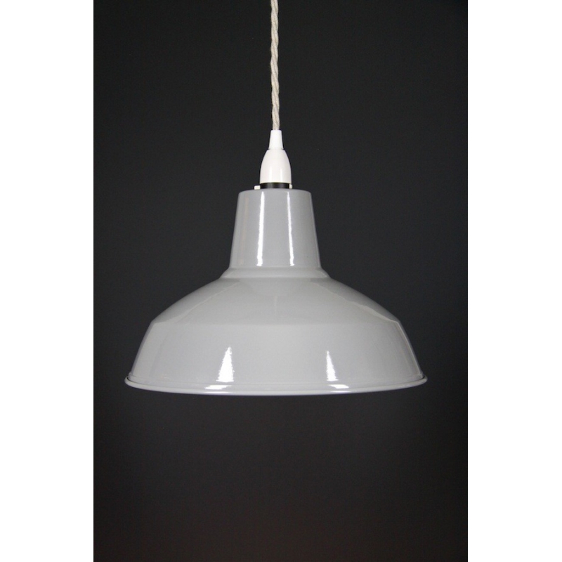 Metal Shade Pendant Grey