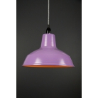 Metal Shade Pendant Purple