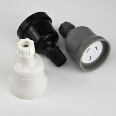 Electrical Plug Cord extension Female Entry 3 hole socket
