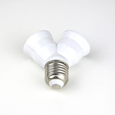 Splitter: E27 for two bulbs