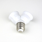 Light bulb Splitter: E27 for two bulbs from one.