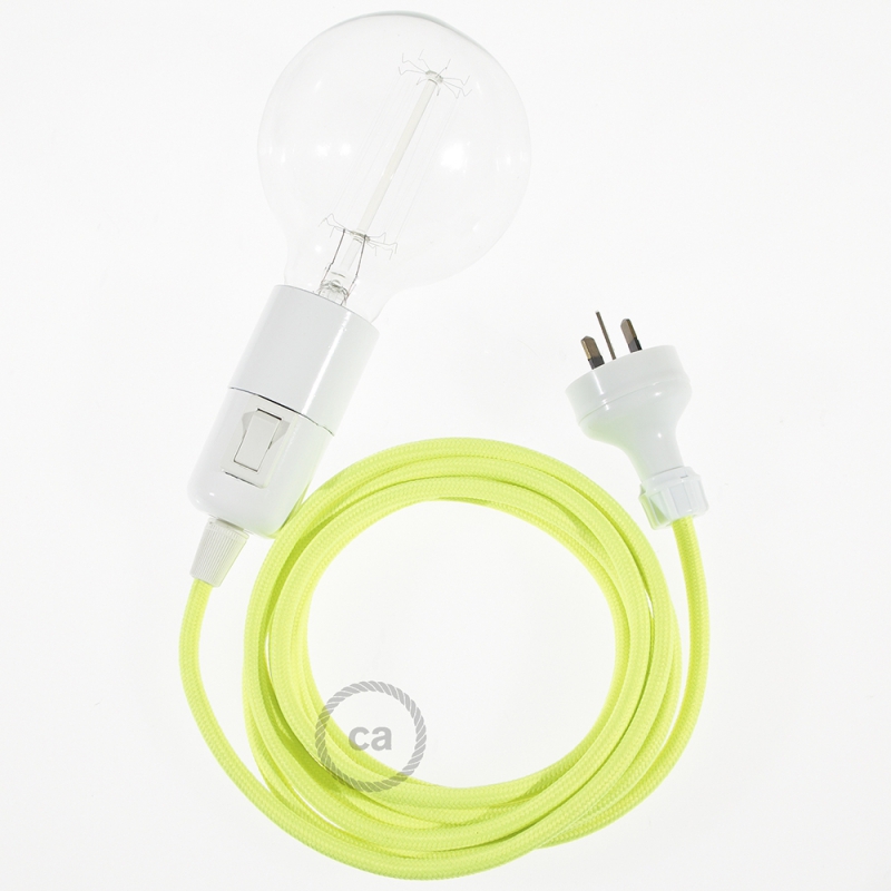 Create your RF10 Yellow Fluo Snake and bring the light wherever you want.