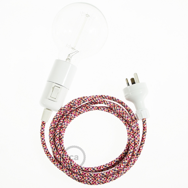 Create your RX00 Pixel Fuchsia Snake and bring the light wherever you want.