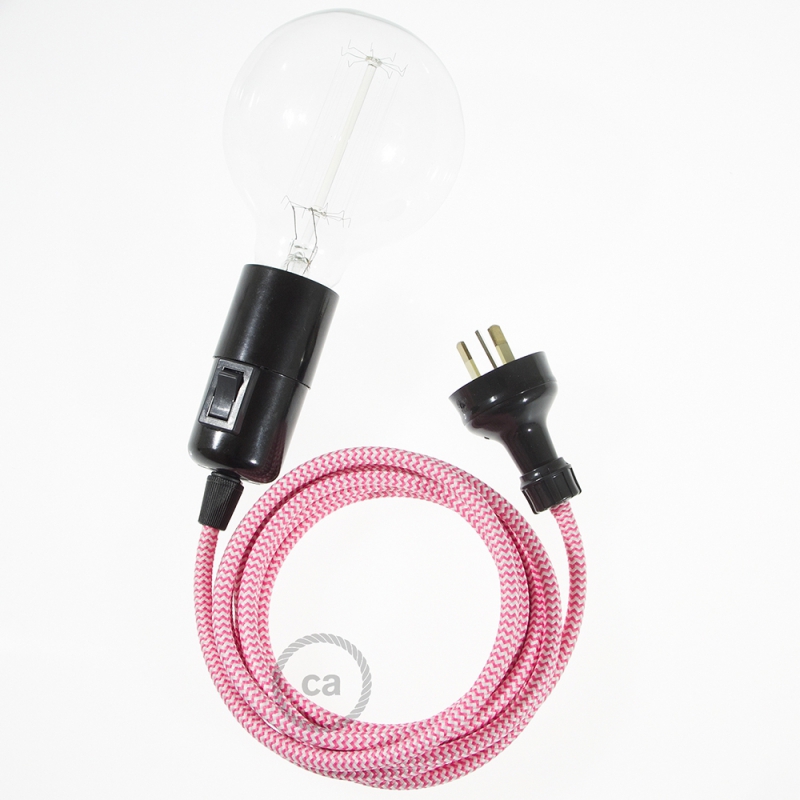 Create your RZ08 ZigZag Fuchsia Snake and bring the light wherever you want.