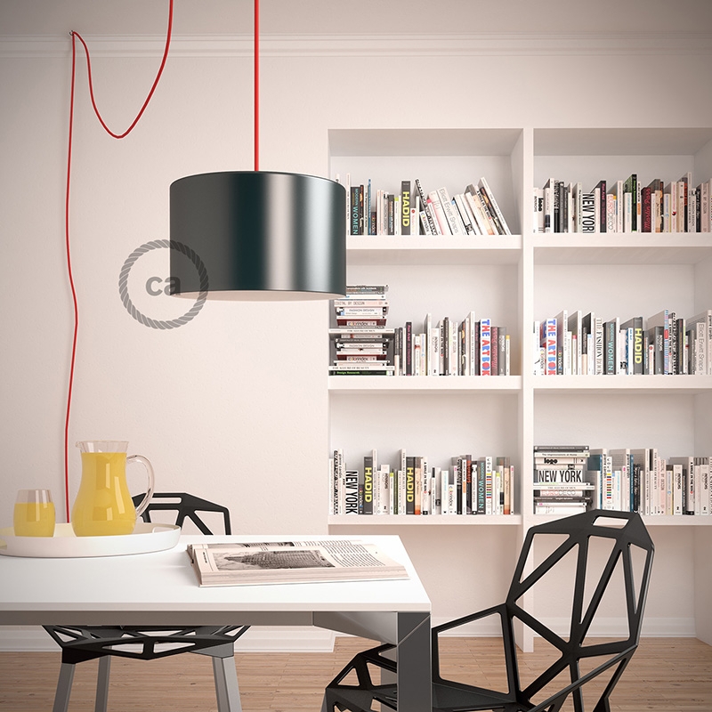 Create your RC04 Black Cotton Snake for lampshade and bring the light wherever you want.