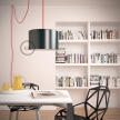 Create your RD64 Lozenge Anthracite Snake for lampshade and bring the light wherever you want.