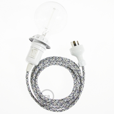 Create your RX04 Pixel Ice Snake for lampshade and bring the light wherever you want.