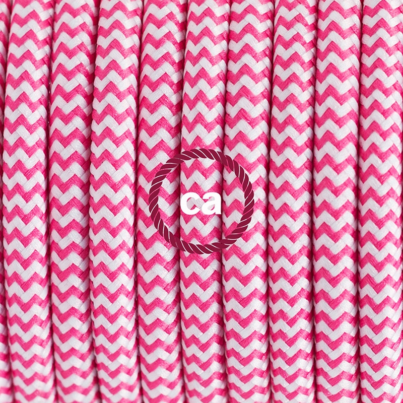 Create your RZ08 ZigZag Fuchsia Snake for lampshade and bring the light wherever you want.