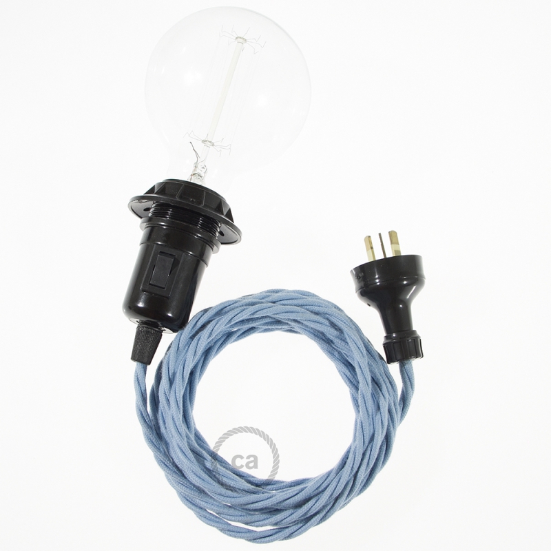 Create your TC53 Ocean Cotton Snake for lampshade and bring the light wherever you want.