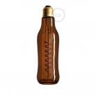 Brown Beer Bottle LED Designer Light Bulb 8W E27 Dimmable 2200K