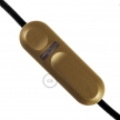 LED and traditional bulb Dimmer with golden inline switch