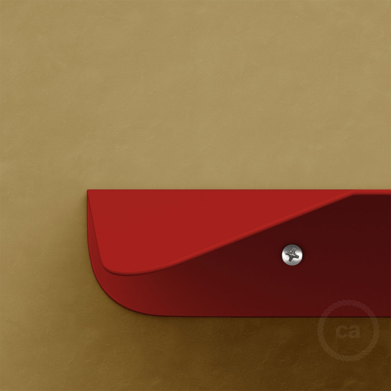 Magnetico®-Shelf Red, metal shelf for Magnetico®-Plug