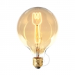 LED Light Bulb Globe G125 Masterchef line Fork Filament 4W E27 Dimmable 2000K