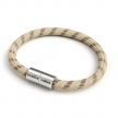 Bracelet with Matt silver magnetic clasp and RD53 cable