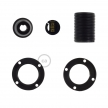 Thermoplastic E14 lamp holder kit for lampshade