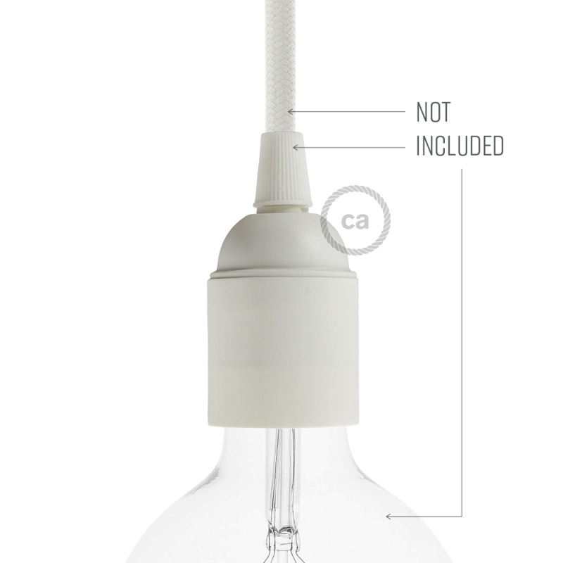 Thermoplastic E27 lamp holder kit