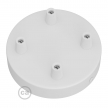 Cylindrical metal 4-hole ceiling rose kit