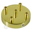 Cylindrical metal 5-hole ceiling rose kit