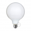 LED Milky White Light Bulb - Globe G125 - 7.5W E27 Dimmable 2700K