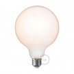 LED Milky White Light Bulb - Globe G125 - 7.5W E27 Dimmable 2700K