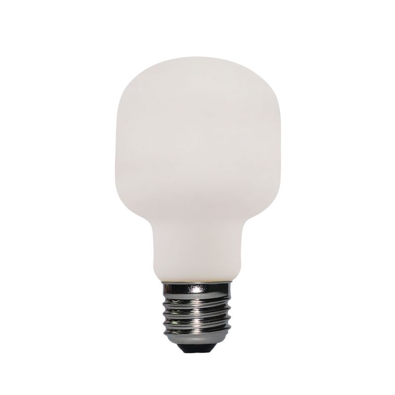 Led Porcelain Light Bulb Milo 6W E27 Dimmable 2700K