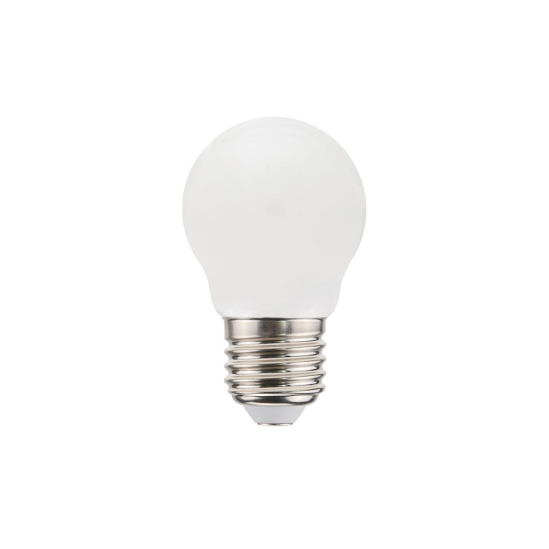 Decorative G45 Miniglobe Milky LED bulb 4,5W E27 Dimmable 2700K