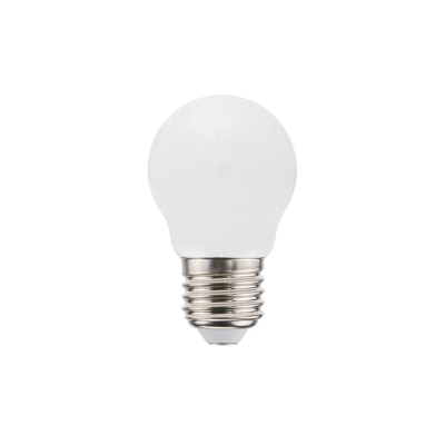 Decorative G45 Miniglobe Milky LED bulb 4,5W E27 Dimmable 2700K