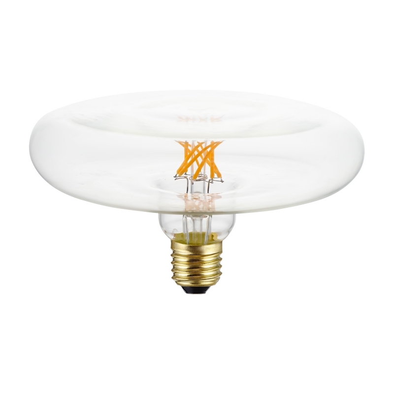 DASH D170 LED Clear bulb twisted filament 6W E27 Dimmable 2700K