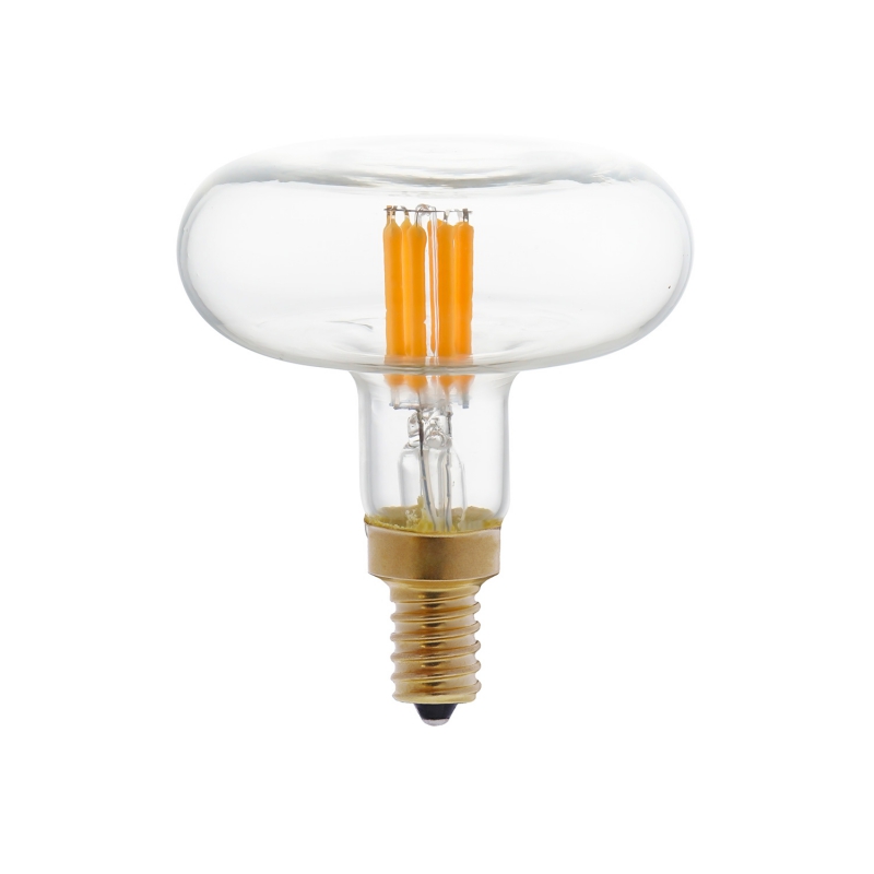 DASH D66 LED Clear bulb straight filament 4W E14 Dimmable 2700K