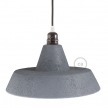 Industrial Ceramic lampshade for suspension - Made in Italy