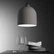 Bell M ceramic lampshade for suspension - Made in Italy