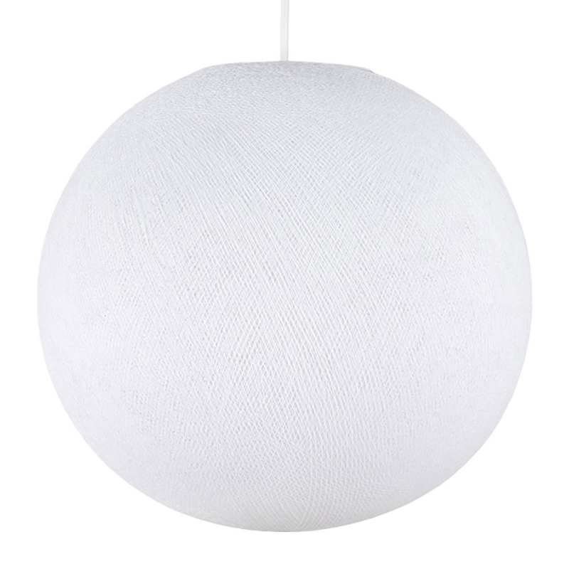 Sphere M lampshade made of polyester fiber, 35 cm diameter - 100% handmade