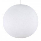 Sphere M lampshade made of polyester fiber, 35 cm diameter - 100% handmade