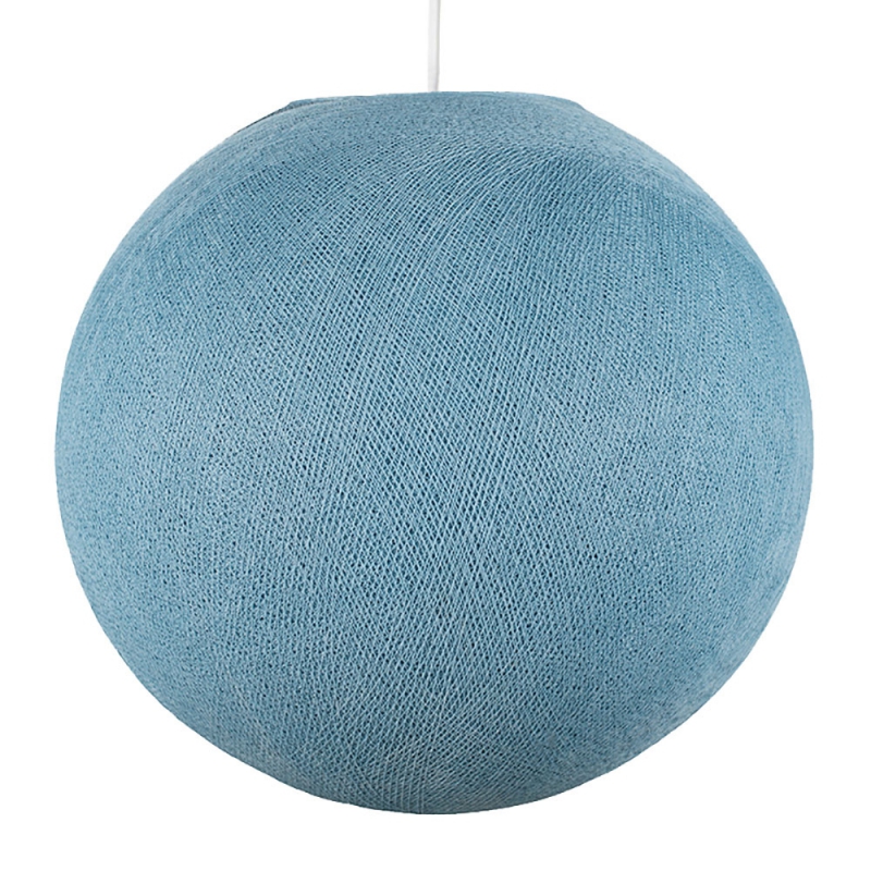 Sphere M lampshade made of polyester fiber, 35 cm diameter - 100% handmade