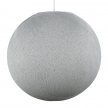 Sphere M lampshade made of polyester fiber, 35 cm diameter - 100% handmade