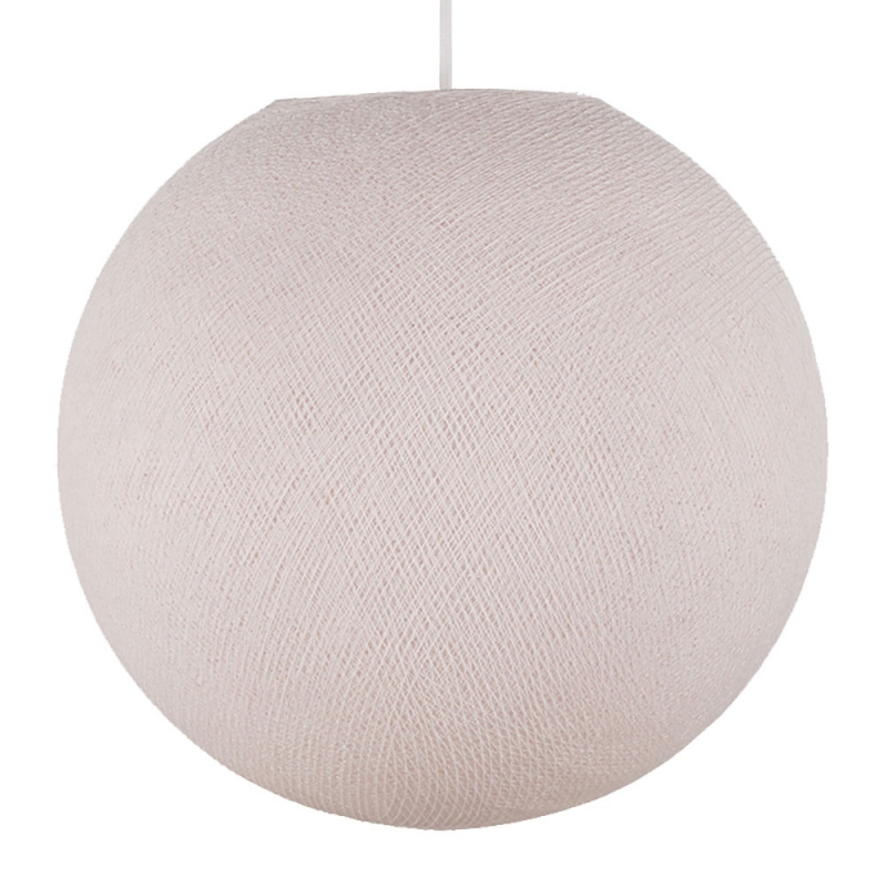 Sphere M lampshade made of polyester fiber, 35 cm diameter - 100% handmade