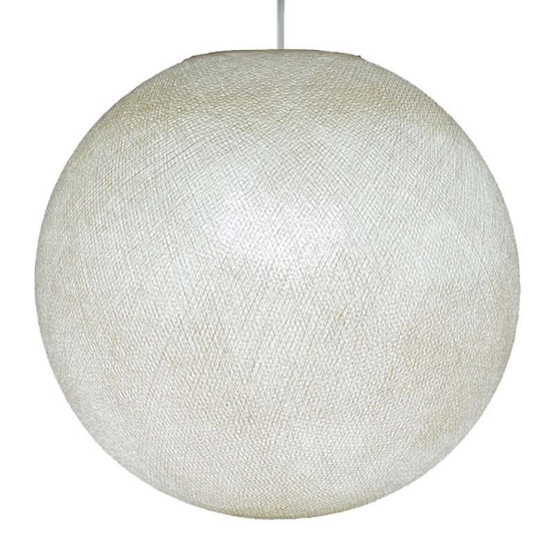 Sphere M lampshade made of polyester fiber, 35 cm diameter - 100% handmade