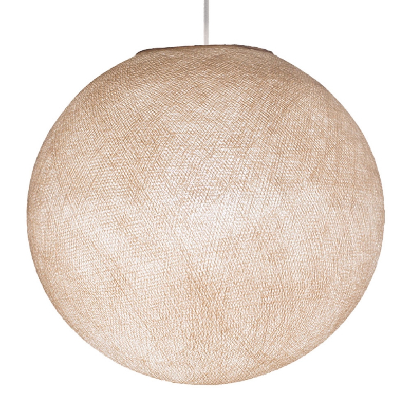 Sphere M lampshade made of polyester fiber, 35 cm diameter - 100% handmade