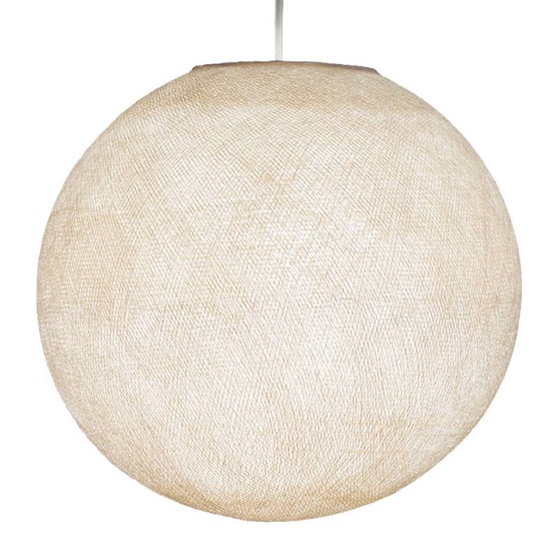 Sphere M lampshade made of polyester fiber, 35 cm diameter - 100% handmade