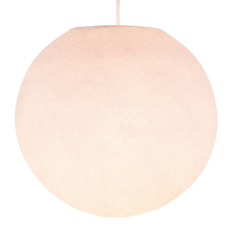 Sphere M lampshade made of polyester fiber, 35 cm diameter - 100% handmade