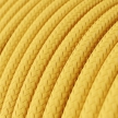 RM10 Yellow Round Rayon Electrical Fabric Cloth Cord Cable