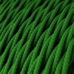 TM06 Green Twisted Rayon Electrical Fabric Cloth Cord Cable