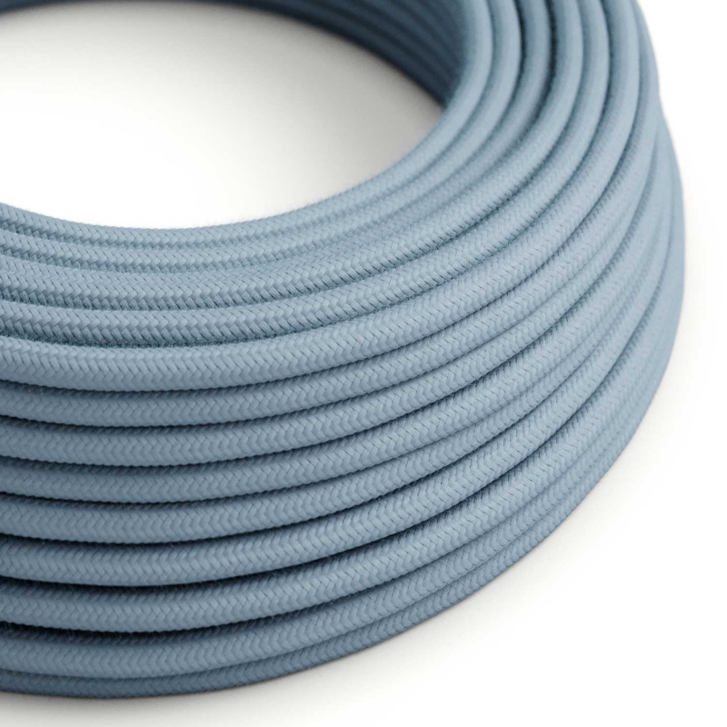 RC53 Ocean Round Cotton Electrical Fabric Cloth Cord Cable