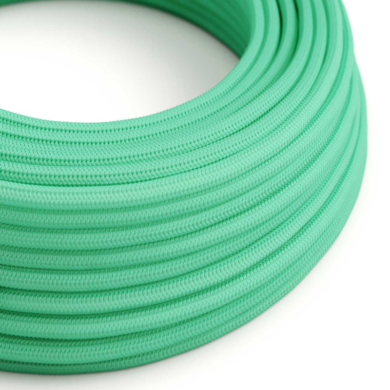 RH69 Opal Round Rayon Electrical Fabric Cloth Cord Cable