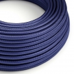 RM34 Sapphire Round Rayon Electrical Fabric Cloth Cord Cable