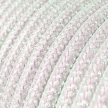 RL00 Unicorn Glitter Round Rayon Electrical Fabric Cloth Cord Cable