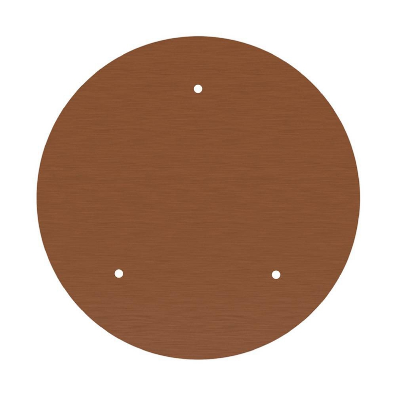 3 Hole - EXTRA LARGE Round Ceiling Rose Canopy Kit - Rose One System