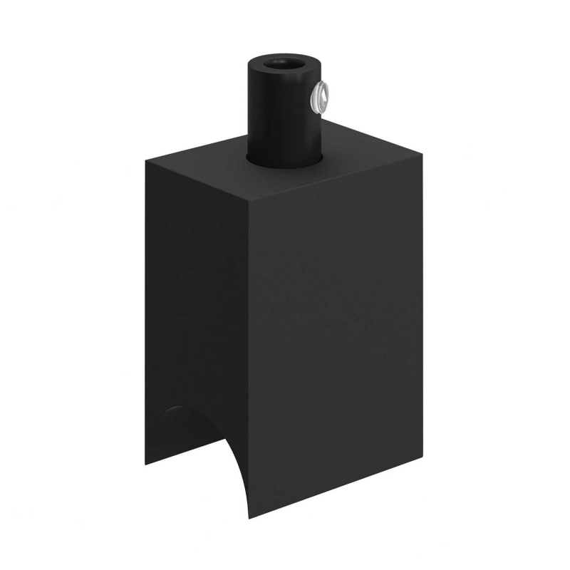 Syntax - Minimal Black Thermoplastic Socket for S14d tube bulbs