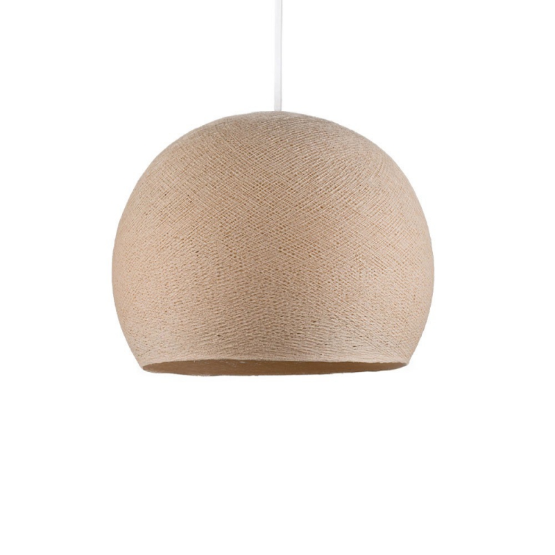 Dome XS lampshade made of polyester fiber, 25 cm diameter - 100% handmade