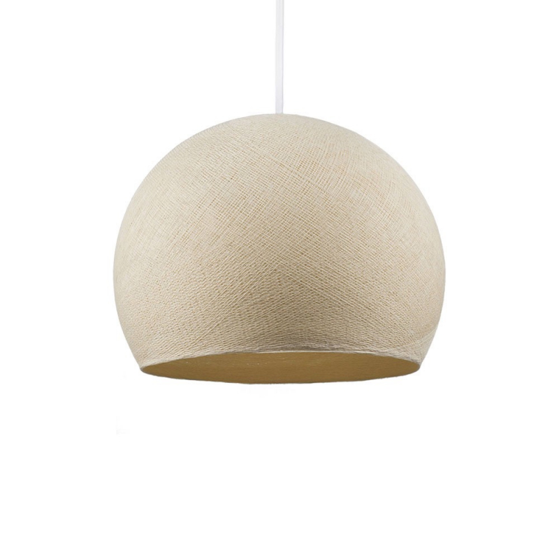 Dome XS lampshade made of polyester fiber, 25 cm diameter - 100% handmade